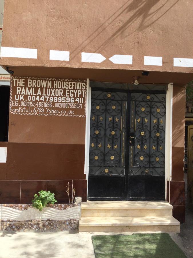 The Brown House Lejlighed Luxor Eksteriør billede